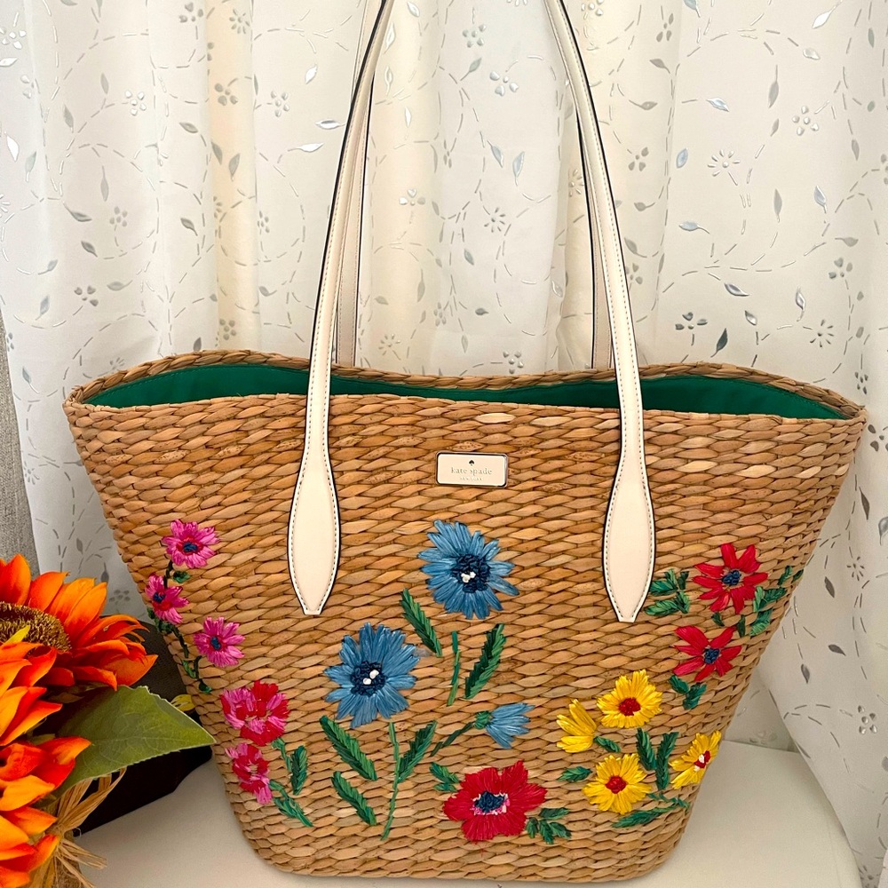 Kate Space Straw Tote